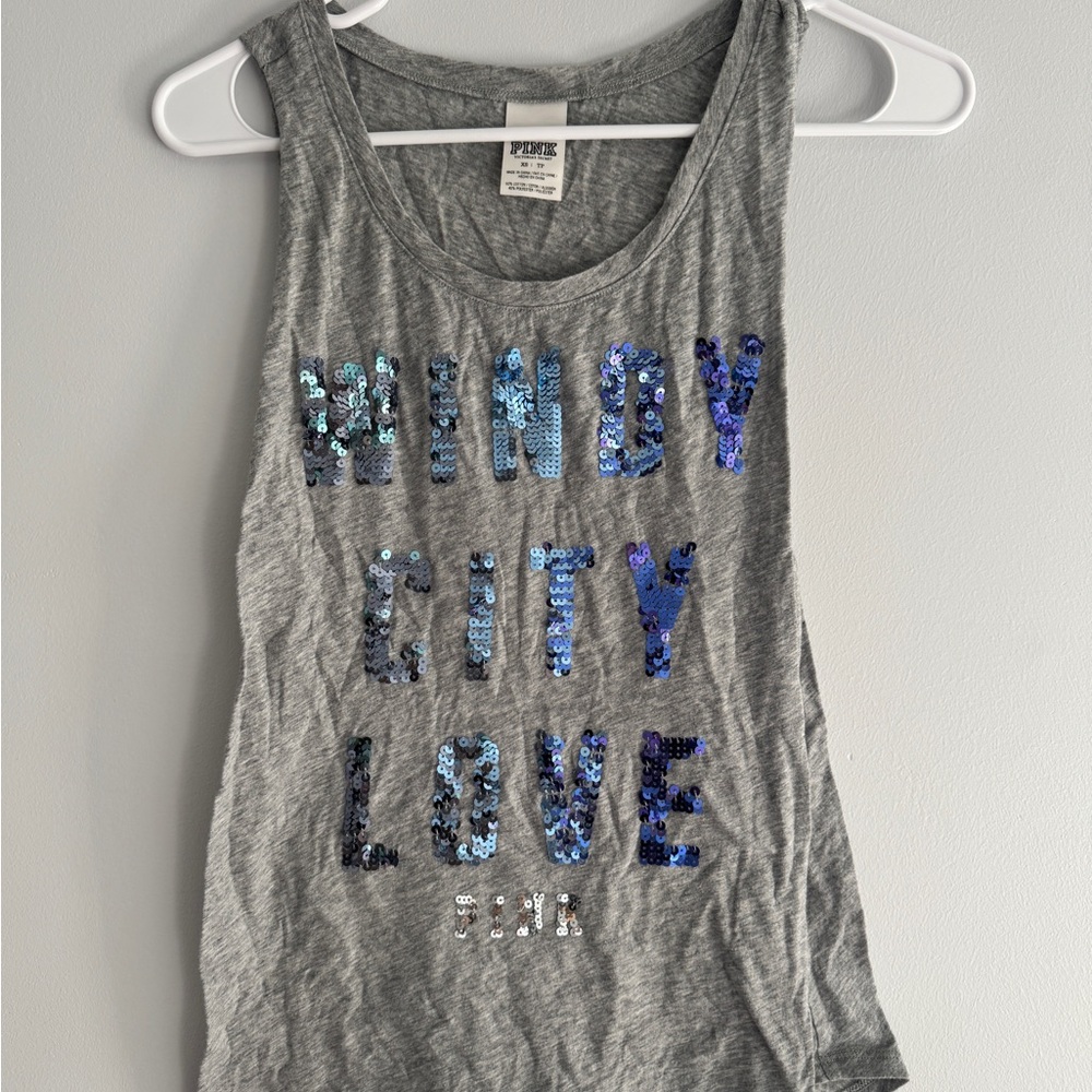 Victoria's Secret PINK Gray Tee